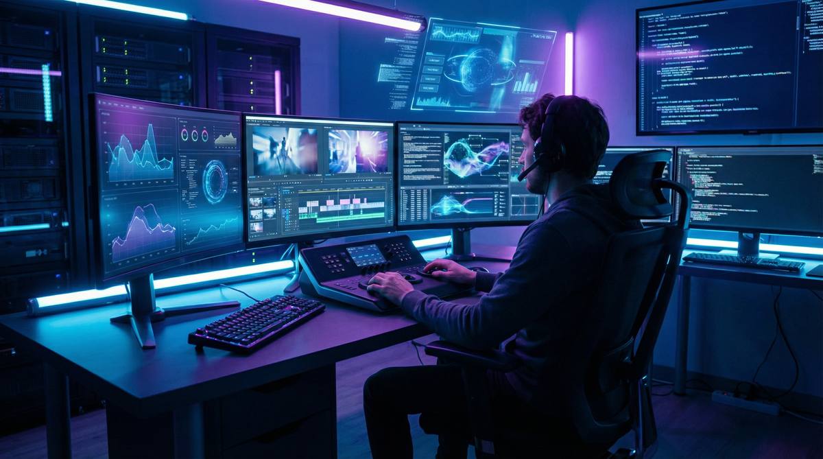 探花AI视频剪辑工具界面演示